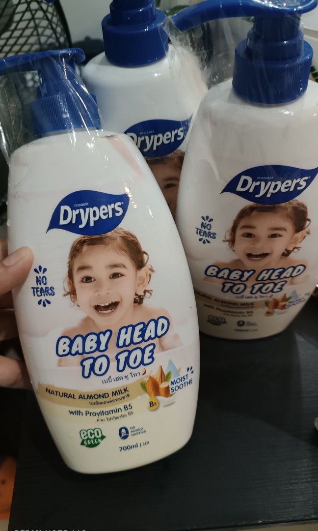 Drypers shower gel, Babies & Kids, Bathing & Changing, Diapers & Baby Wipes on Carousell