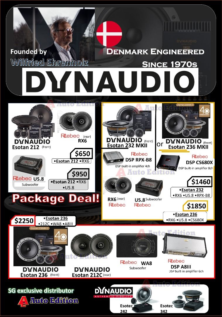 コンビニ受取対応商品 DYNAUDIO Esotan 236 / 40th Anniversary美品