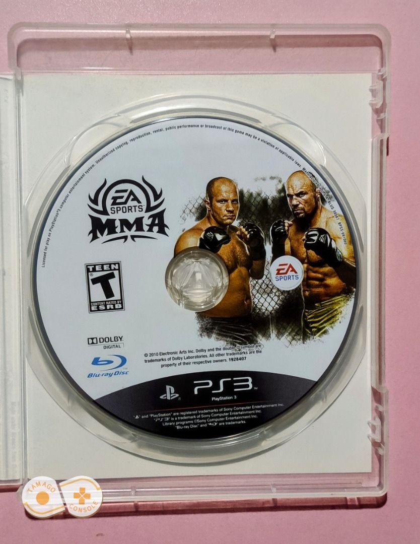 EA Sports MMA - [PS3 Game] [ENGLISH Language] [CIB / Complete in Box ...