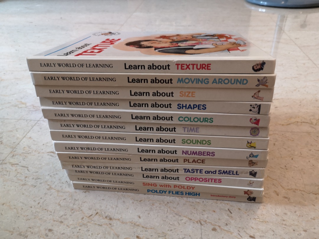 Early World of Learning : Educational children's book set, Hobbies ...