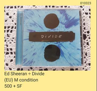 Ed Sheeran ÷ Divide CD (unsealed)