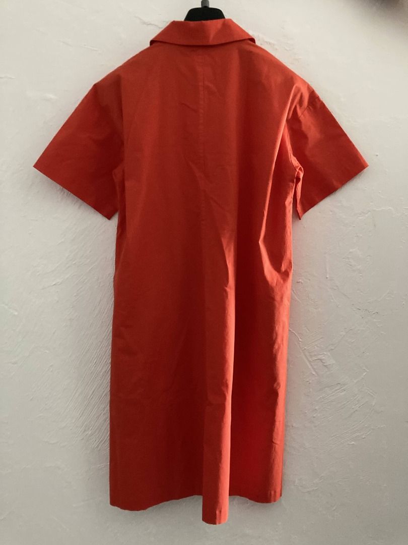Eileen fisher orange dress 2025