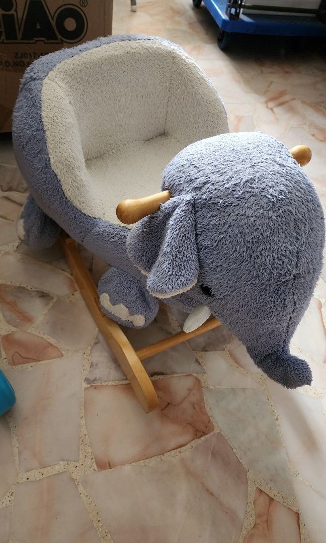 Elephant Rocking chair & Lion Walker, Babies & Kids, Infant Playtime on ...