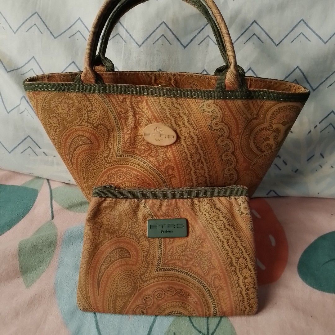 Pre-loved ETRO tote bag, Women's Fashion, Bags & Wallets, Tote Bags on  Carousell