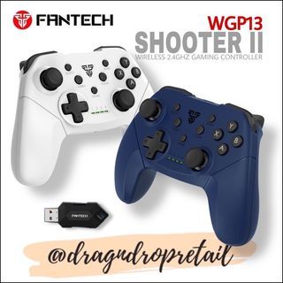 FANTECH WGP13 SHOOTER II Wireless 2.4GHz Gaming Controller Joystick for PC / PS3