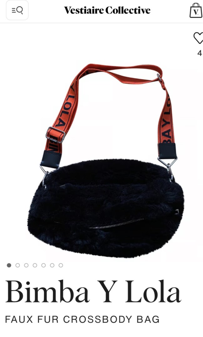 Bags, Bimba Lola Faux Fur Crossbody Bag