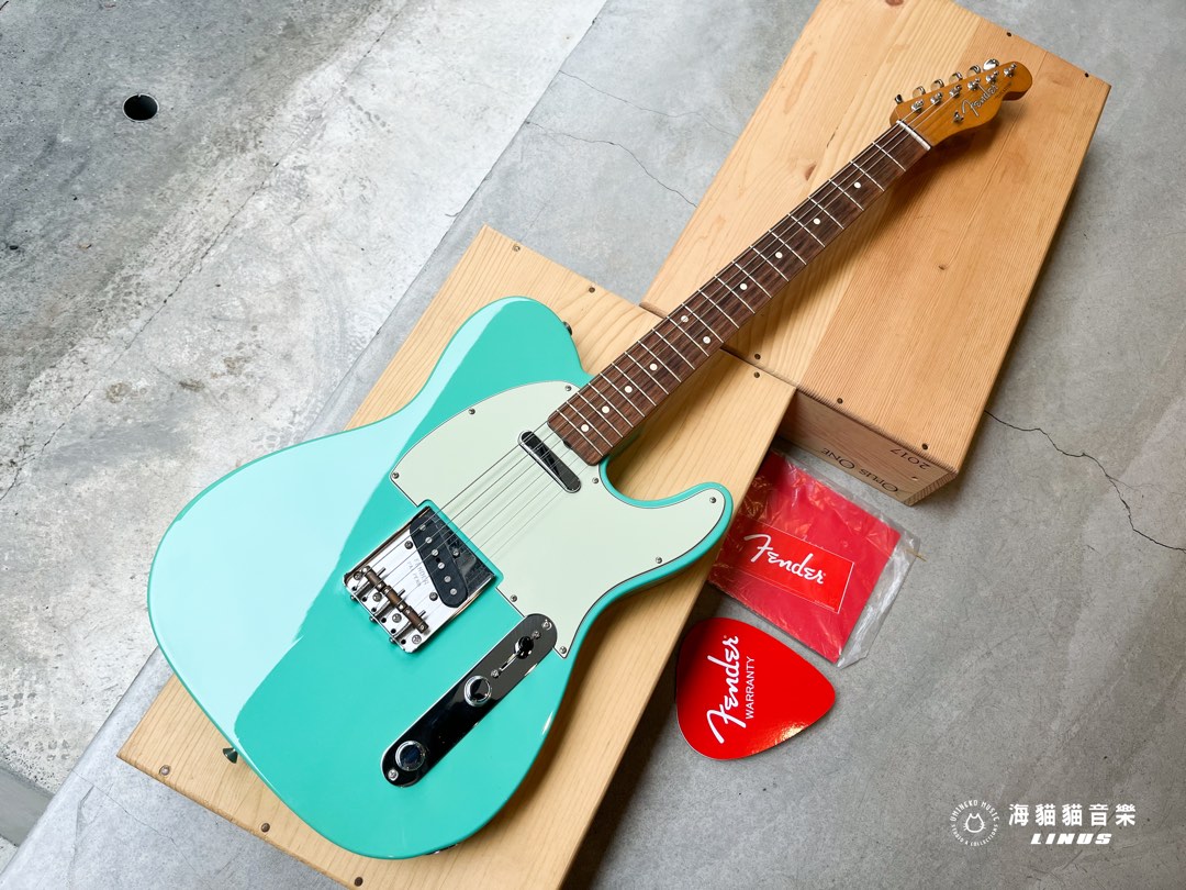 《墨廠頂規》Fender Mexico Vintera 60‘s Telecaster Modified seafoam green電吉他