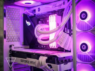 FULL WHITE AESTHETIC GAMING PC FOR SALE (ALMOST BRAND NEW WITH BOXES PA!!!)