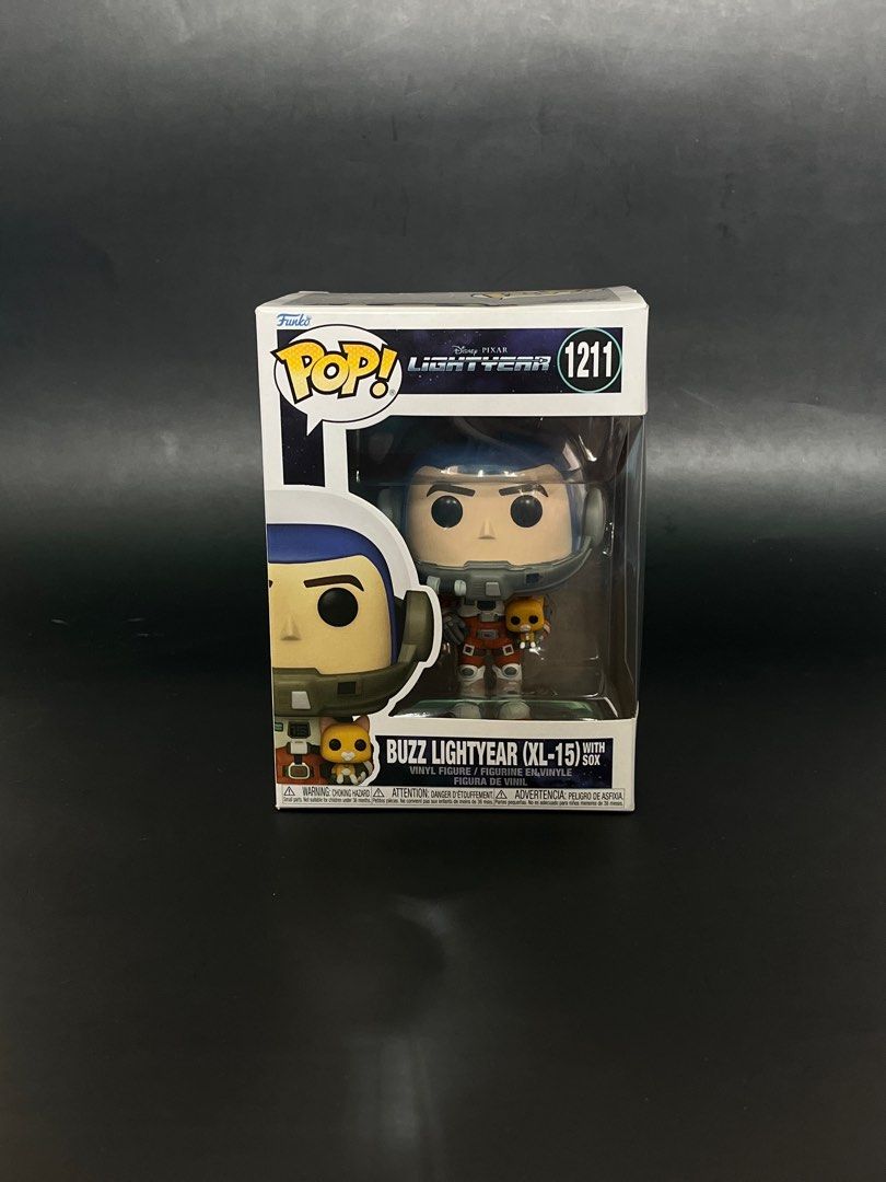 Funko Pop 1211 Buzz Lightyear with Sox (Category: Designer & Blind Box Toys) located in Makati City. Submitted by pcvflores (Listing ID 1225174057, Image 1). Description: Funko Pop! Disney Pixar Buzz Lightyear & Sox #1211 Original.