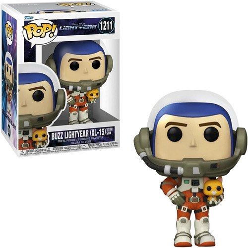 Funko Pop 1211 Buzz Lightyear with Sox (Category: Designer & Blind Box Toys) located in Makati City. Submitted by pcvflores (Listing ID 1225174057, Image 2). Description: Funko Pop! Disney Pixar Buzz Lightyear & Sox #1211 Original.