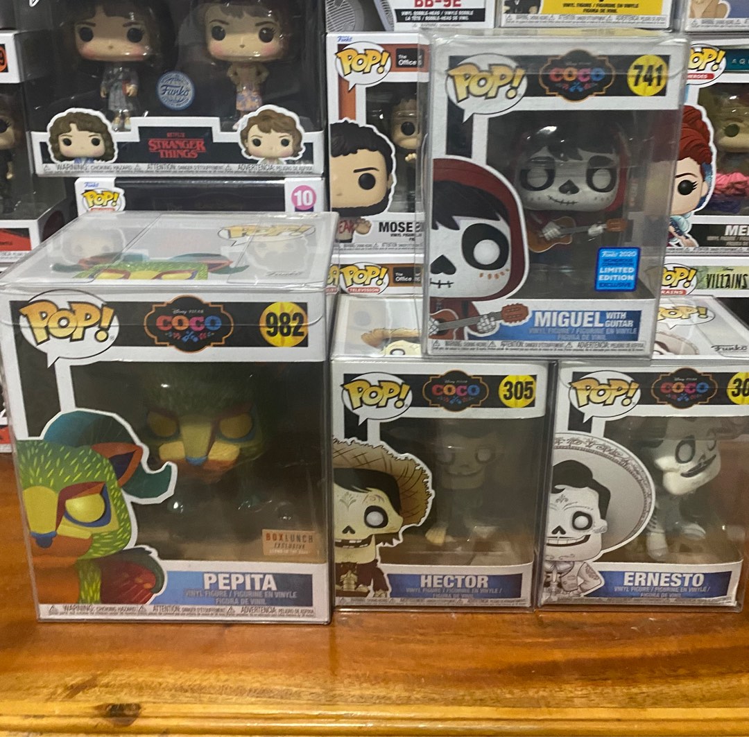 Hector and Miguel funko pop bundle coco Collectibles Hobbies
