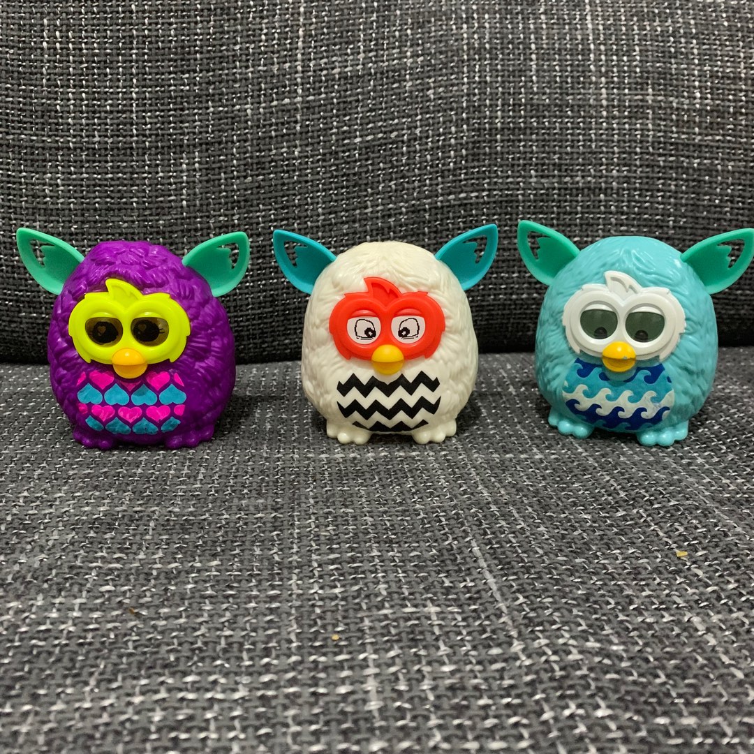 Furby Mcdo Mcdonalds Happy Meal (SET), Hobbies & Toys, Toys & Games on ...