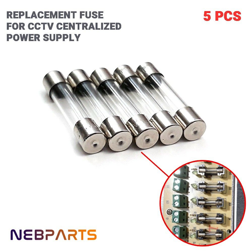 Fuse Replacement for CCTV POWER SUPPLY PSU 250V 2A(5PCS) on Carousell