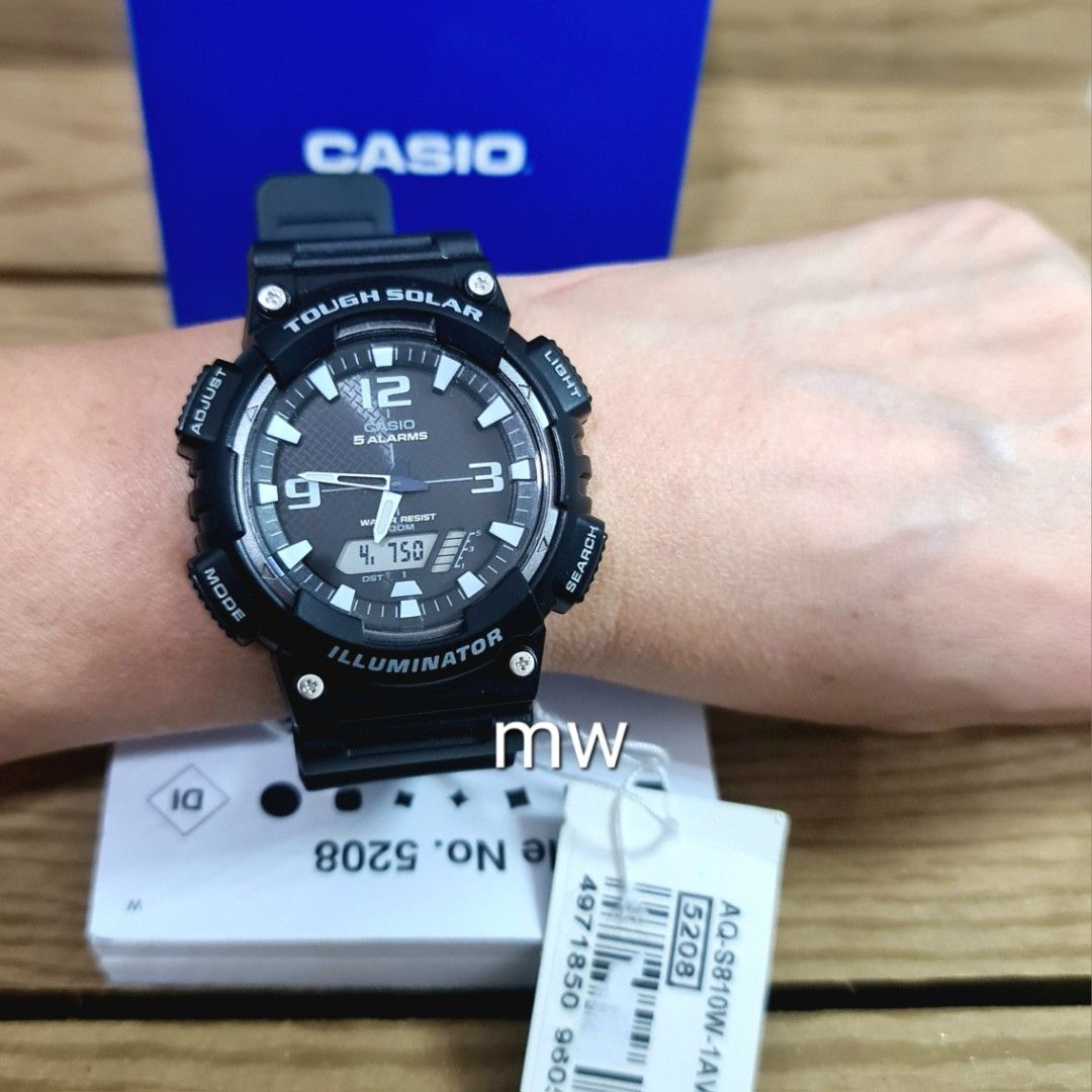 Casio 5 alarms watch price new arrivals