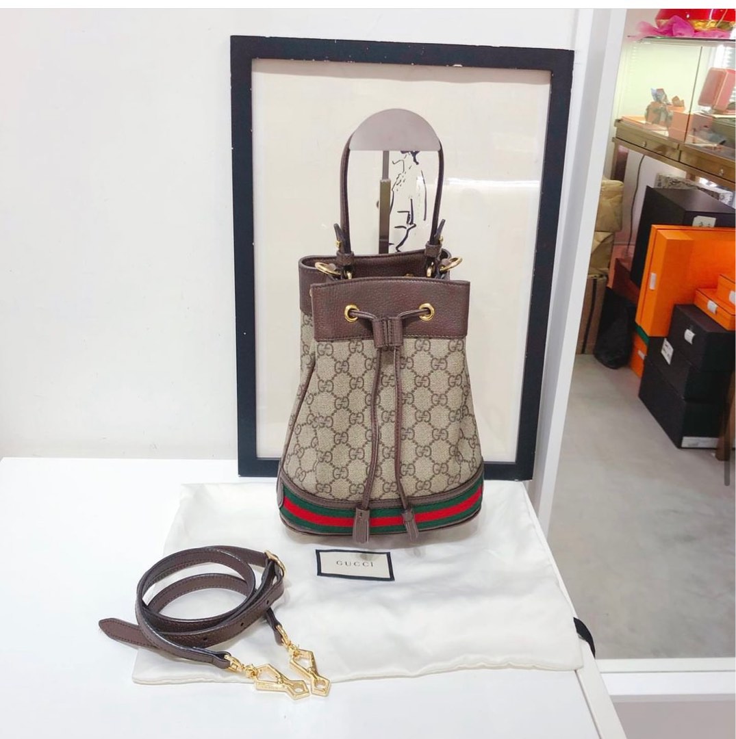 Gucci Ophidia bucket bag on Carousell