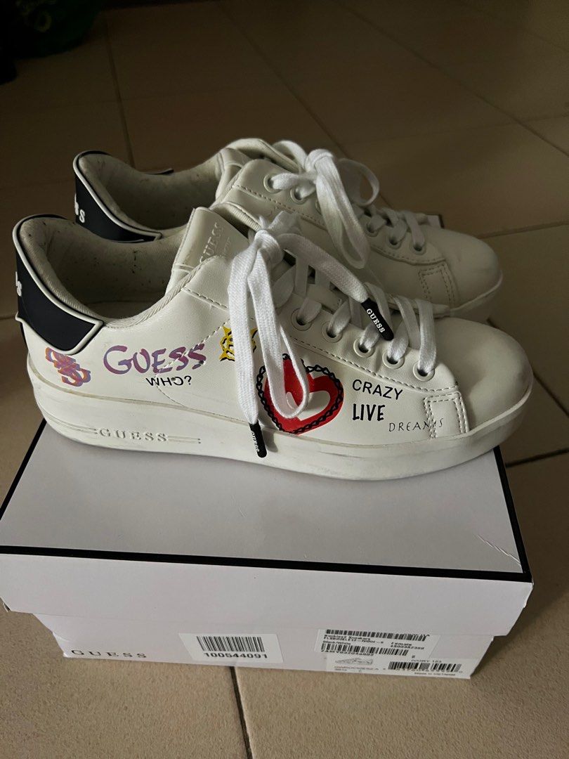 Guess women's crayza sneakers clearance
