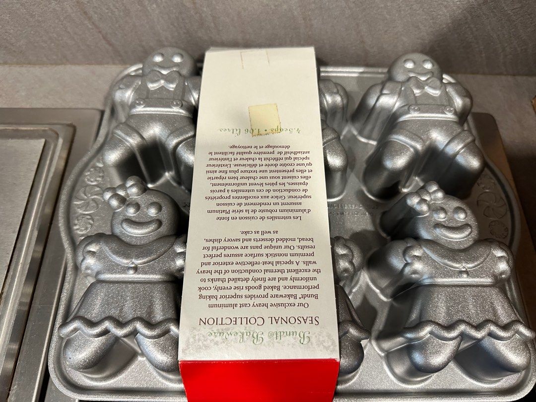 Heavy Cast Aluminium Cup Cakes Mould, Furniture & Home Living