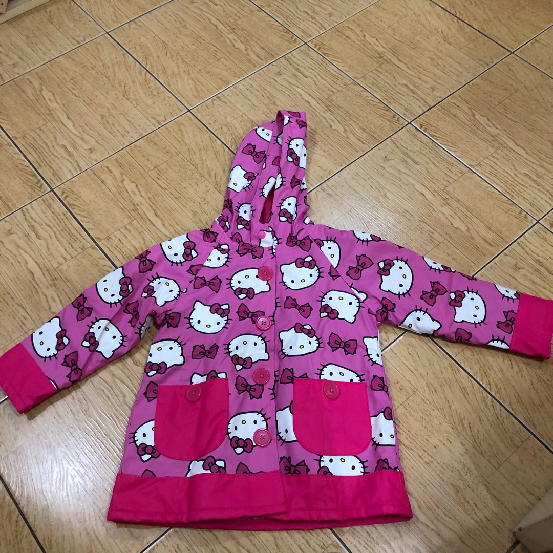 hellokitty-raincoat-babies-kids-babies-kids-fashion-on-carousell