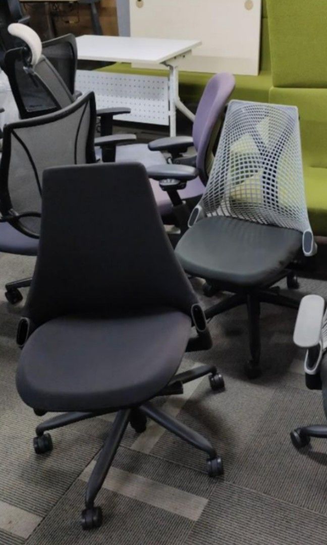 Herman miller Sayl office chair w/o armrest fr 180, Furniture & Home