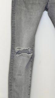 H&M RIPPED SKINNY LOW WAIST JEANS 30UK