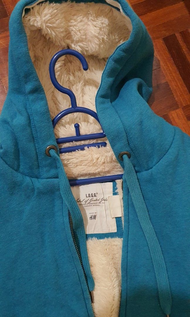 H&m shop logg hoodie