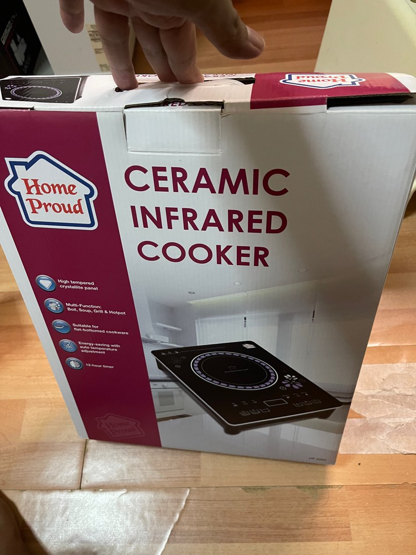 Home Proud ceramic Infrared Cooker, TV & Home Appliances, Other Home Appliances on Carousell