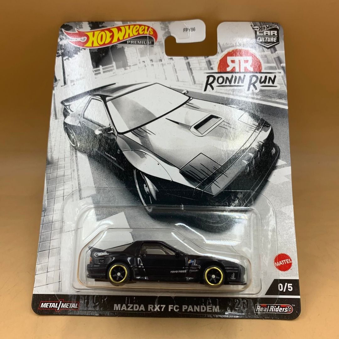 Hot Wheels (CHASE Version) 1/64 Mazda RX7 FC Pandem Ronin Series Die ...