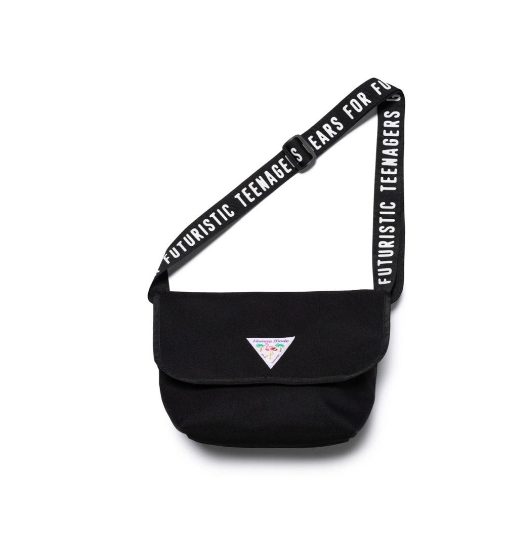 最前線の HUMAN MADE SMALL MESSENGER BAG, 男裝, 袋, 腰袋、手提袋、小袋 バッグ
