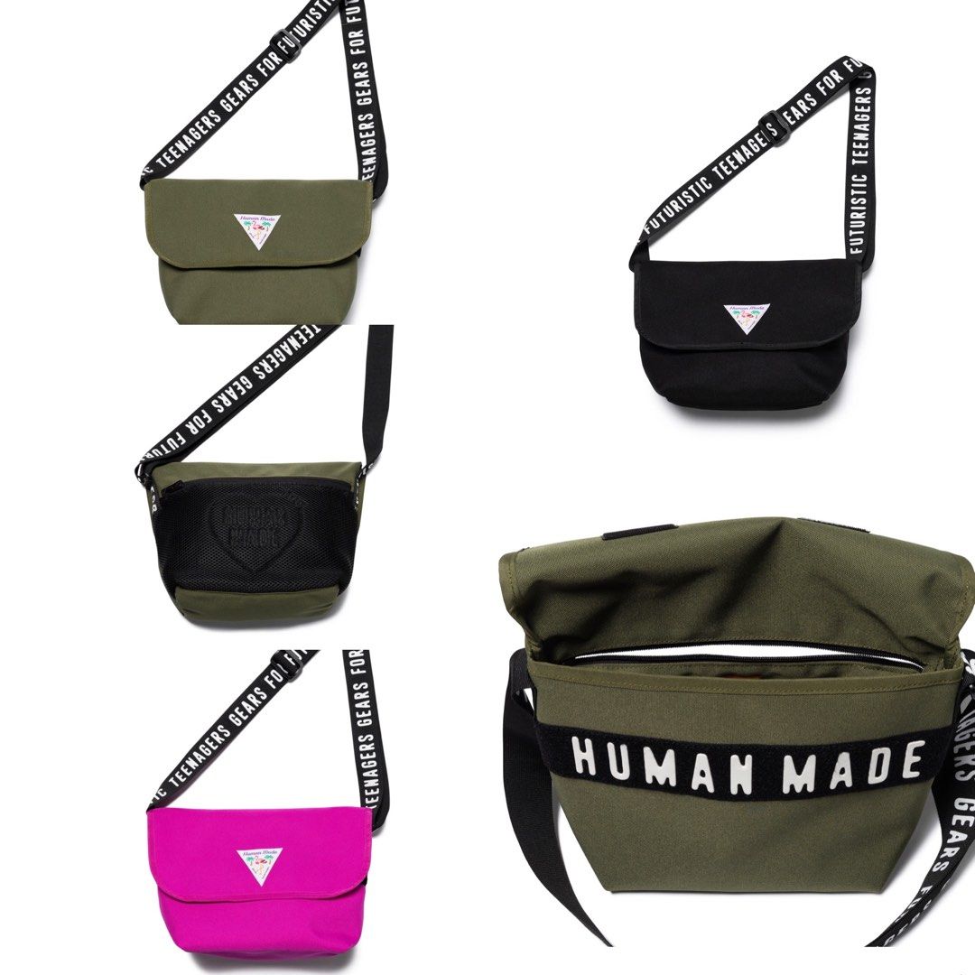 HUMAN MADE SMALL MESSENGER BAG