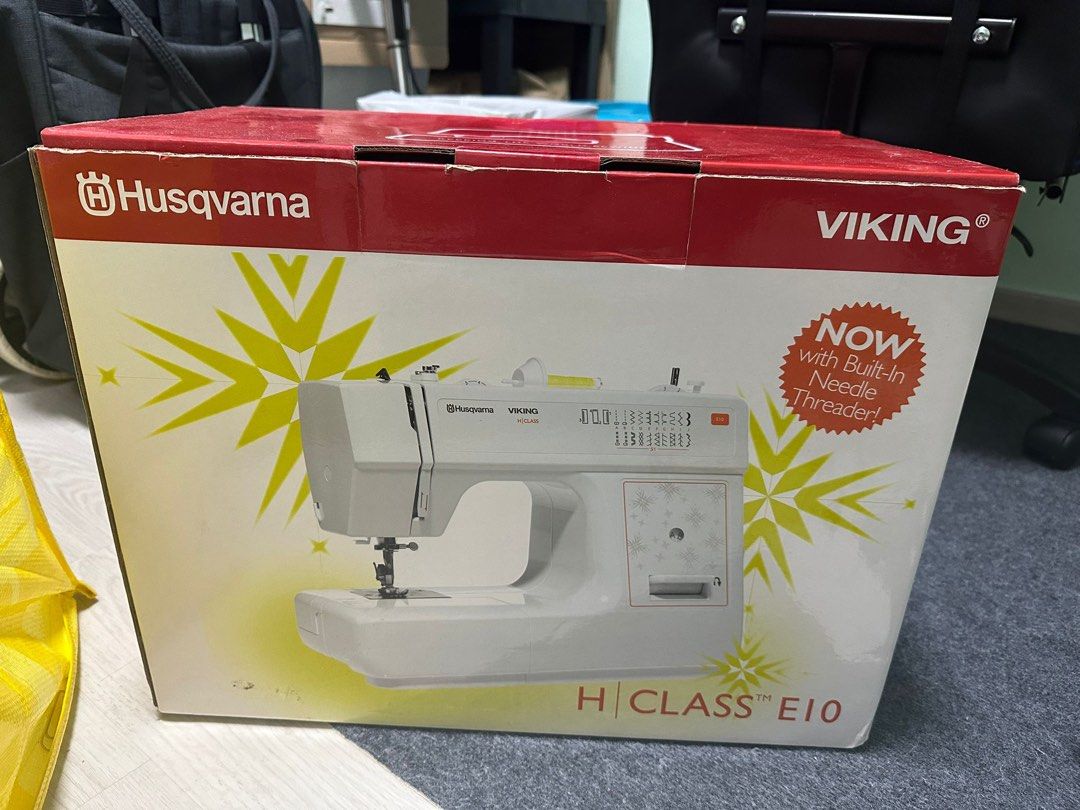 Husqvarna Viking H class E10 basic sewing machine, TV & Home Appliances
