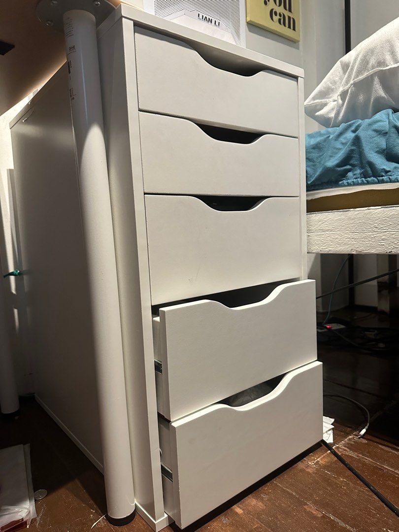 Ikea alex drawer with tabletop, Furniture & Home Living, Furniture