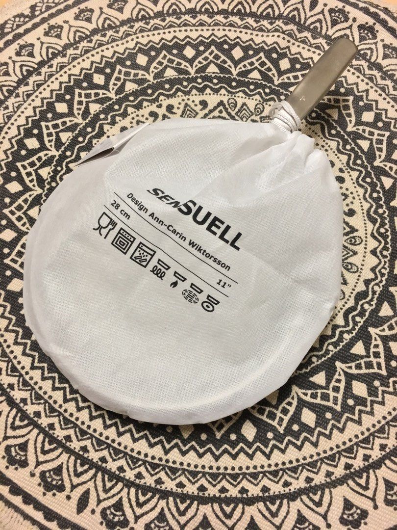 IKEA SENSUELL stainless steel frying pan 28 cm, Furniture & Home Living, Kitchenware & Tableware