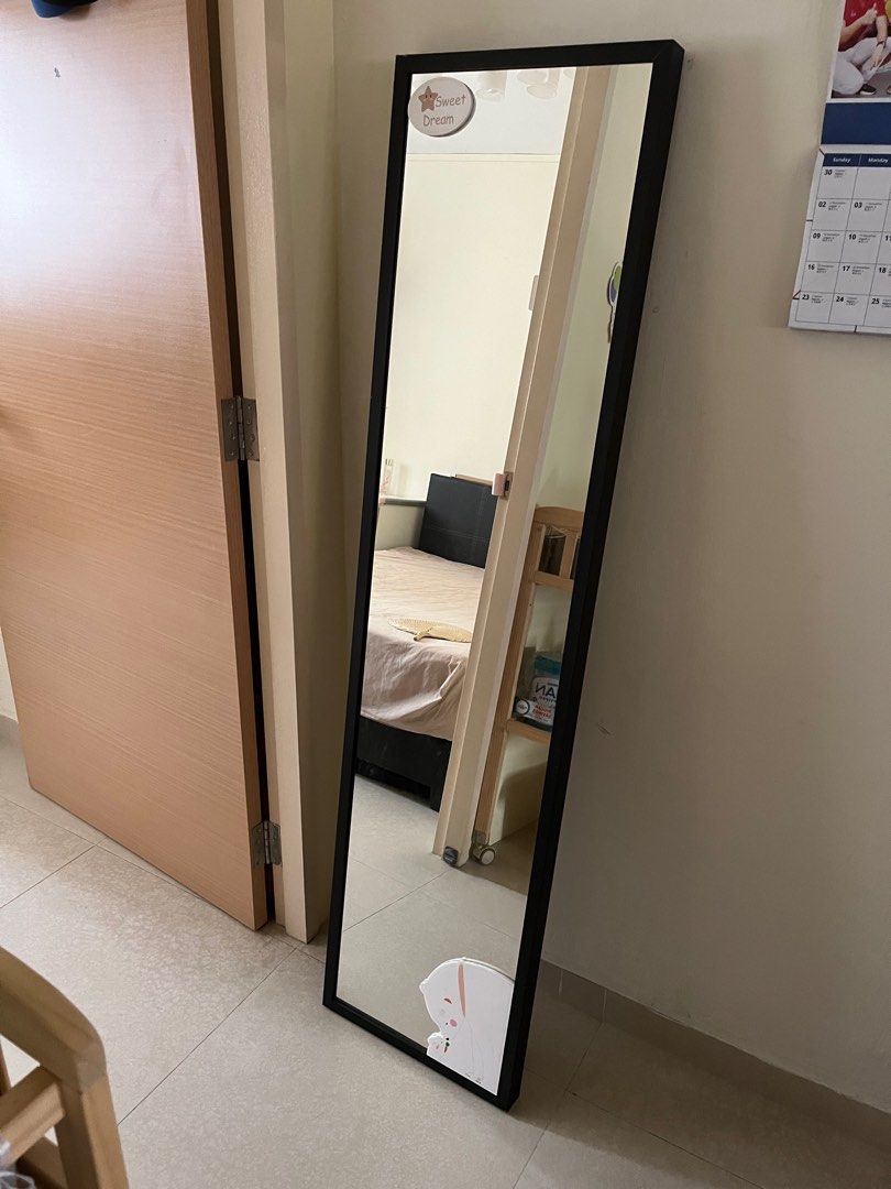 IKEA standing mirror, Furniture & Home Living, Furniture, Other Home