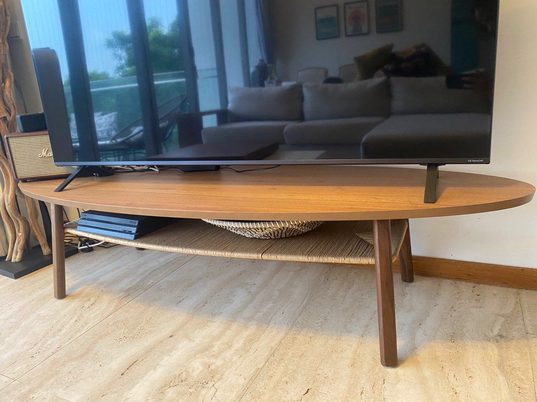 Ikea STOCKHOLM coffee table / tv console, Furniture & Home Living