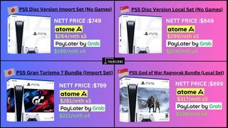 ❤️INSTALMENT - PS5 / PlayStation 5 Disc & Digital 🇸🇬  1 year warranty / Horizon / God of War Bundle (eligible with Nintendo Switch Oled / Gen 2 / Gen 1 / Lite + top up) 
