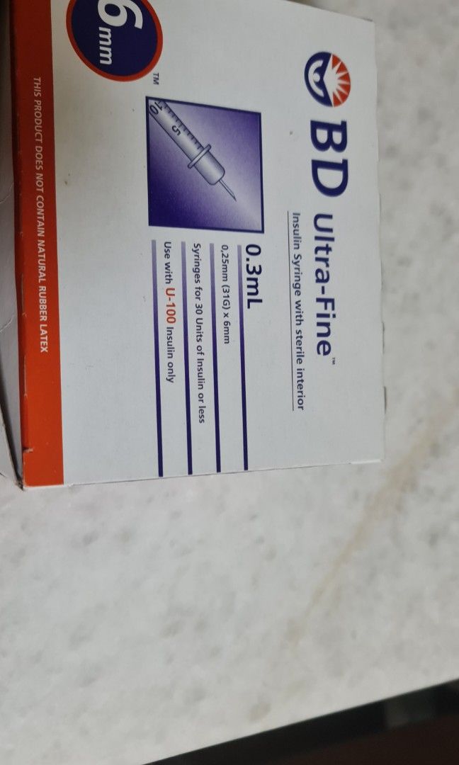 Insulin needle.. unused, Health & Nutrition, Medical Supplies & Tools