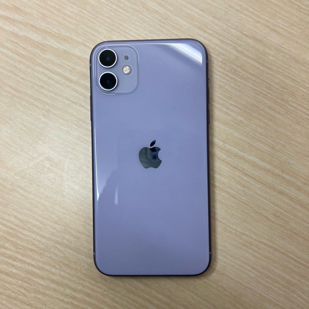 iPhone 11 purple 128gb - 携帯電話