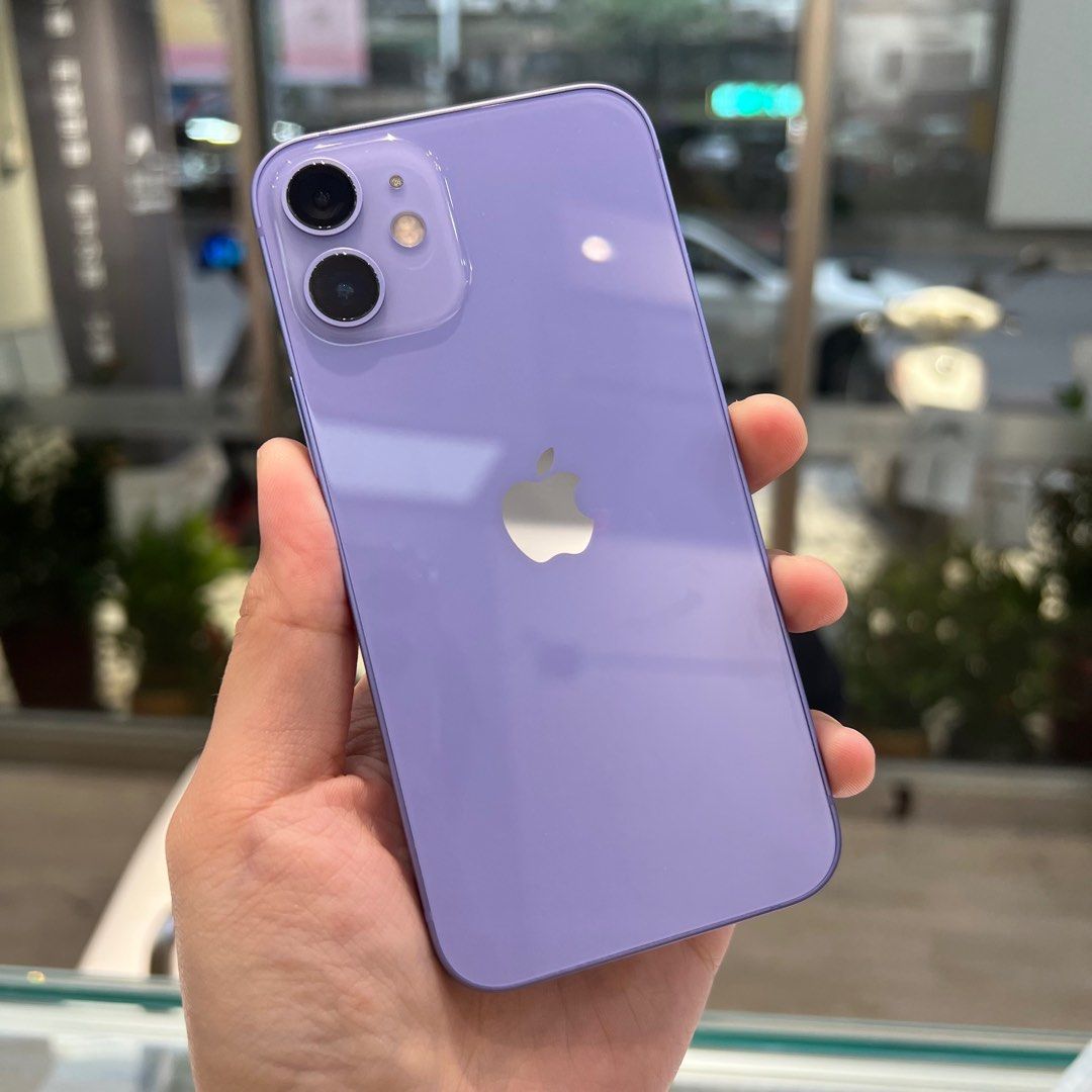 iPhone 12 mini 256G 紫 🔋90 有盒