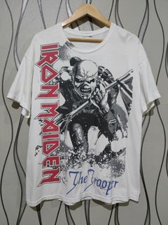Iron Maiden Back to Back Mega Print, Men's Fashion, Tops & Sets