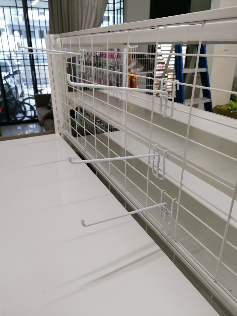 ISLAND GONDOLA Back Netting /Storage Mall Display Rack