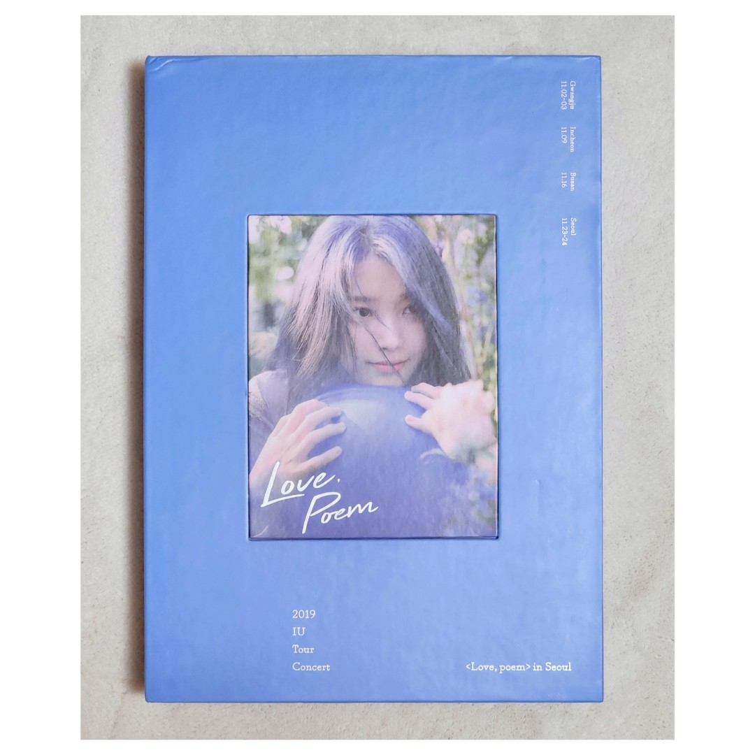 IU 李知恩2019 Love Poem 演唱會藍光BD Blu-Ray 連小卡, 興趣及遊戲 