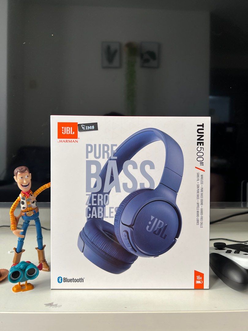 Jbl pure bass shop zero cables 500bt