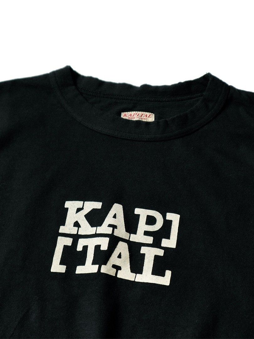 Kapital Tee (Category: Tshirts & Polo Shirts) located in Pontian. Submitted by hilmiarif (Listing ID 1225166300, Image 2). Description: Ready stock! 100% authentic/ original Measurements: 21.5 x 26.5 Tag : Kapital Made in Japan Condition : New Untuk item dan saiz lain boleh pm untuk PRE ORDER Free postage japan denime momotaro flathead samurai selvedge cdg comme des garcons issey miyake supreme kepala kain bape Levi's.