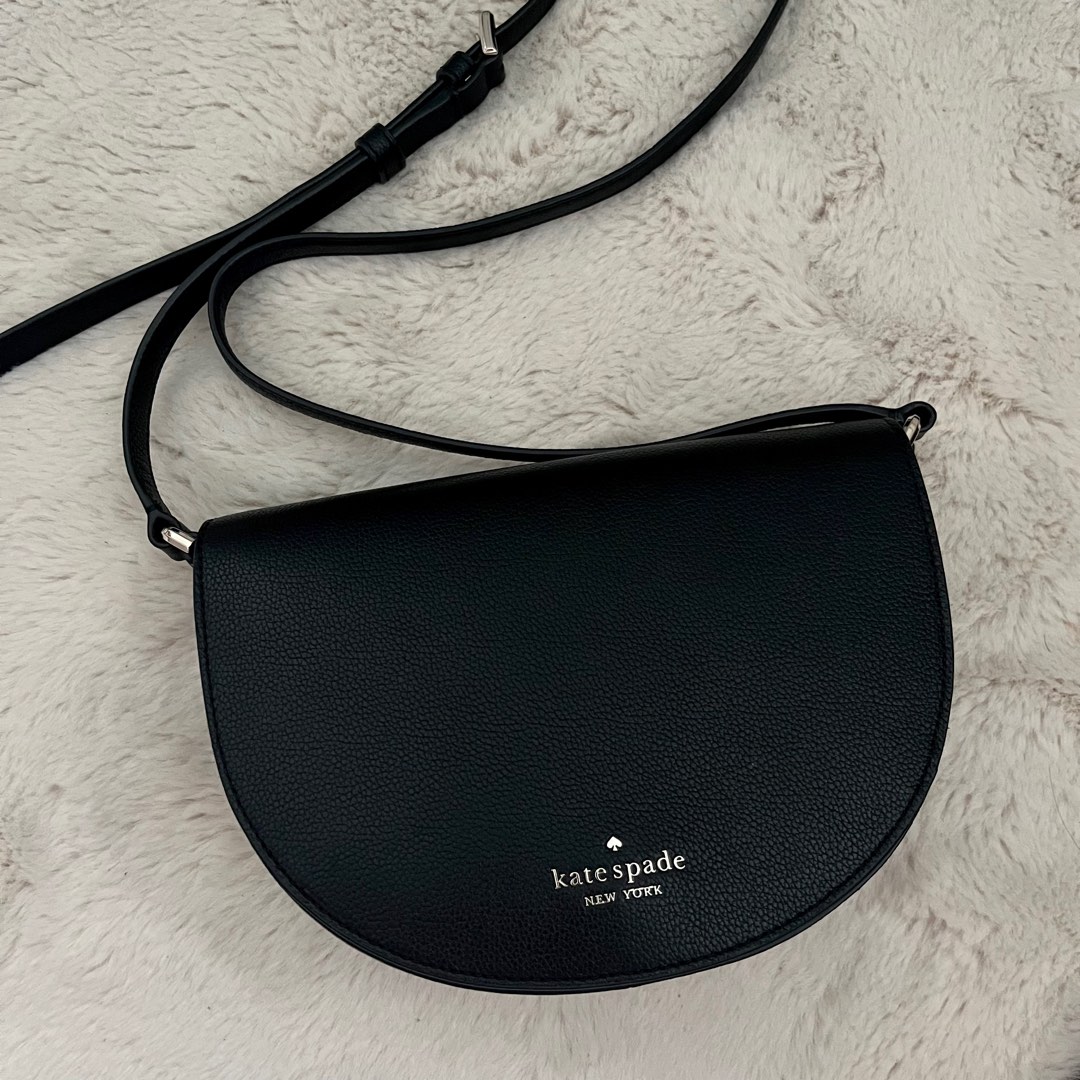 Kate Spade Luna Crescent Crossbody Bag, Luxury, Bags & Wallets on Carousell