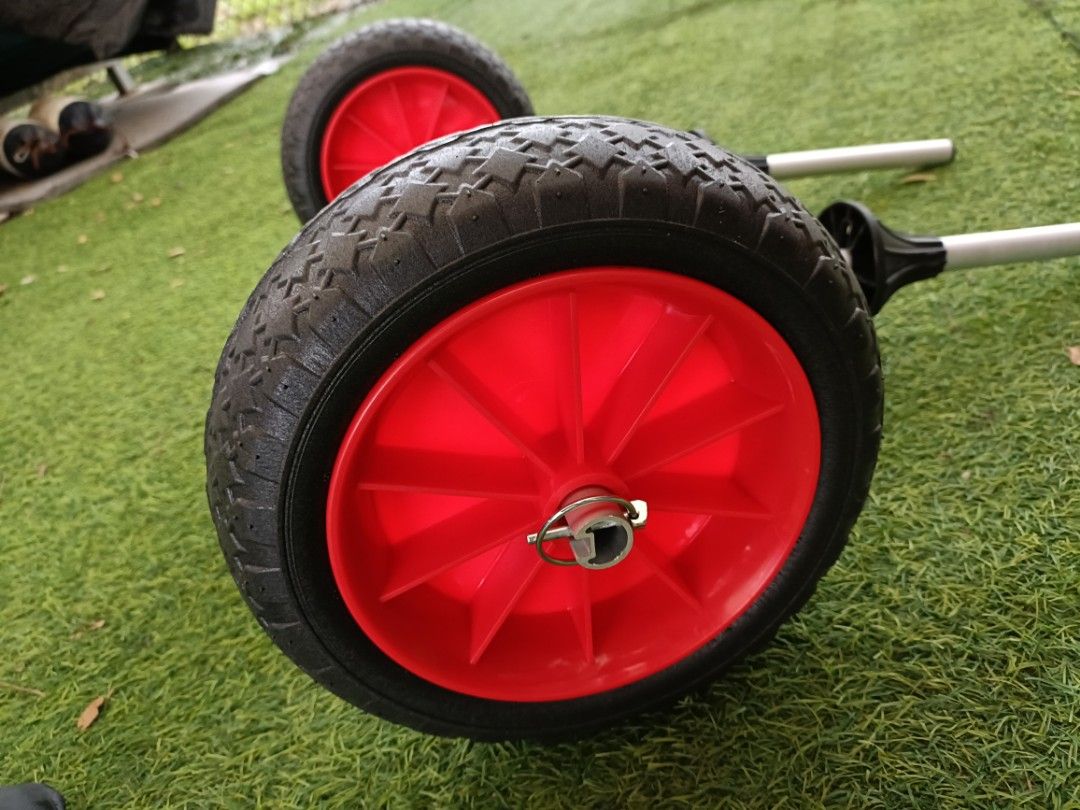 Kayak scupper hole cart, trolley, Sports Equipment, Fishing on Carousell