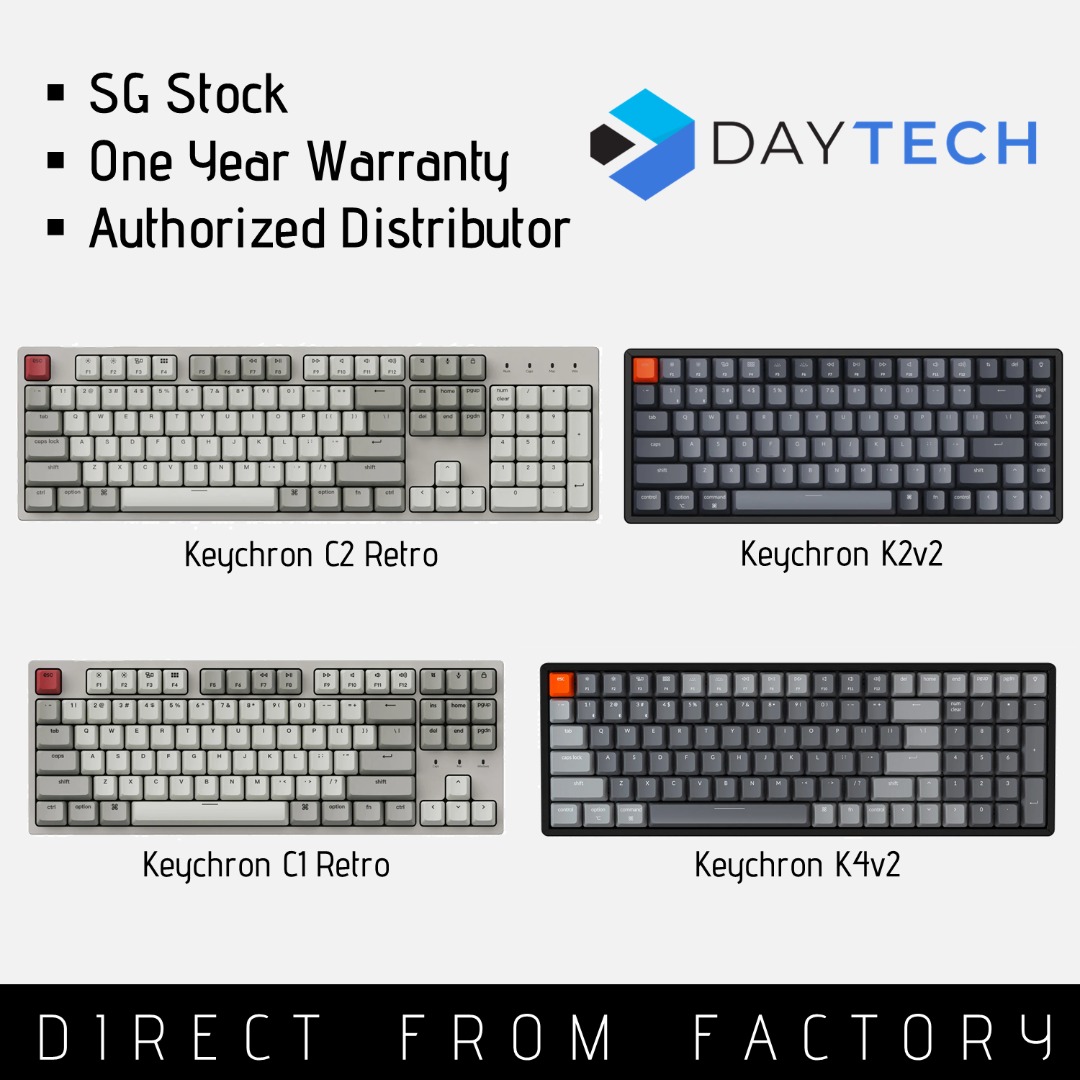 Keychron K1/K2/K3/K4/K5/K6/K7/K8/K10/K12/C1/C2/K3V2/K3V1/K2V2/K1V5/K4V2
