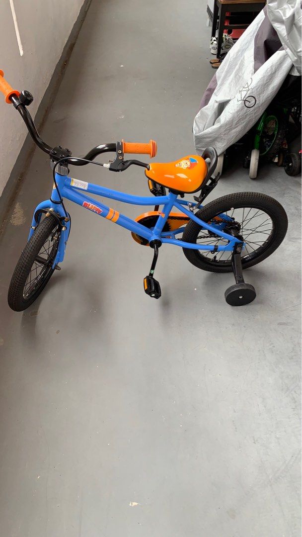 Blippi bike with training wheels store