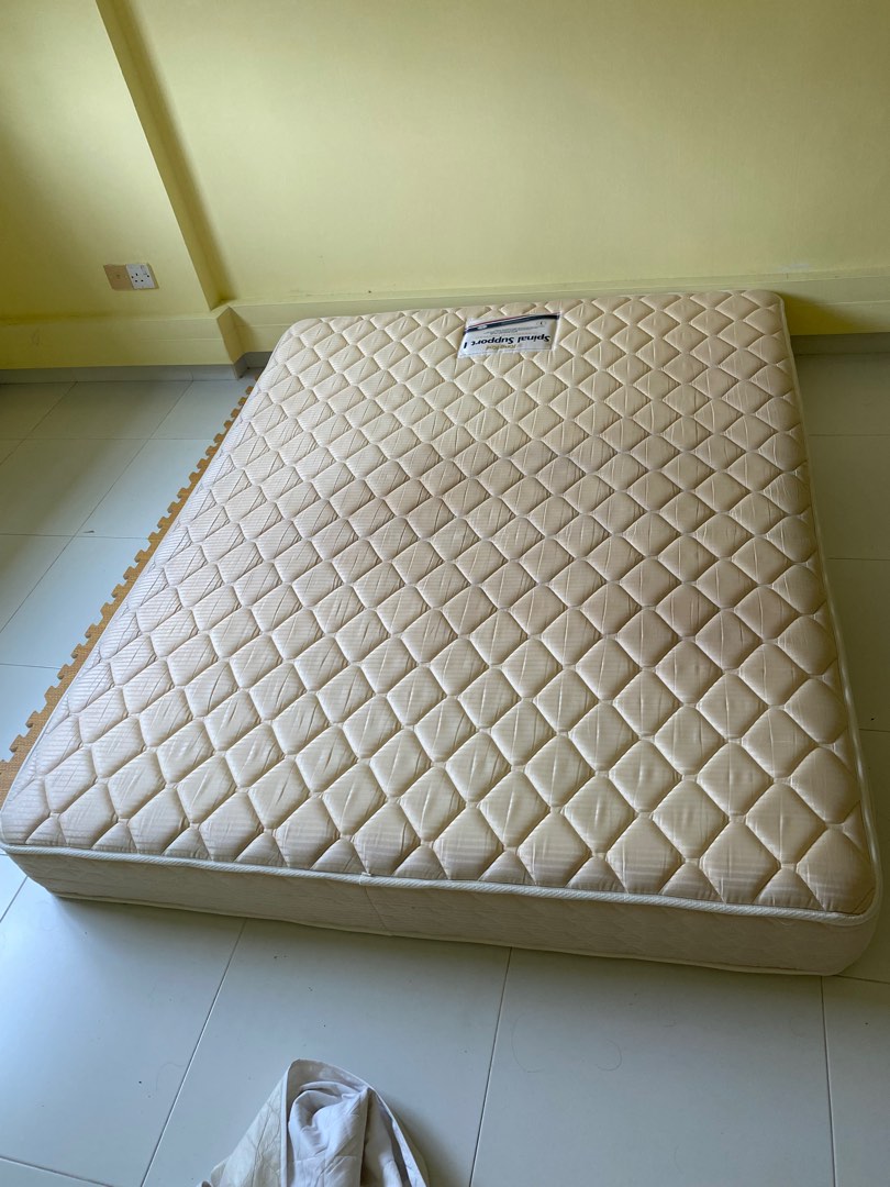 King Koil Queen Matress, Furniture & Home Living, Furniture, Bed Frames