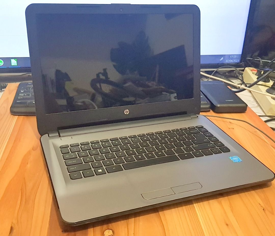 Laptop Hp Intel Celeron N3060 Ram 4gb Hard Disk 460 500 Gb On Carousell 4269