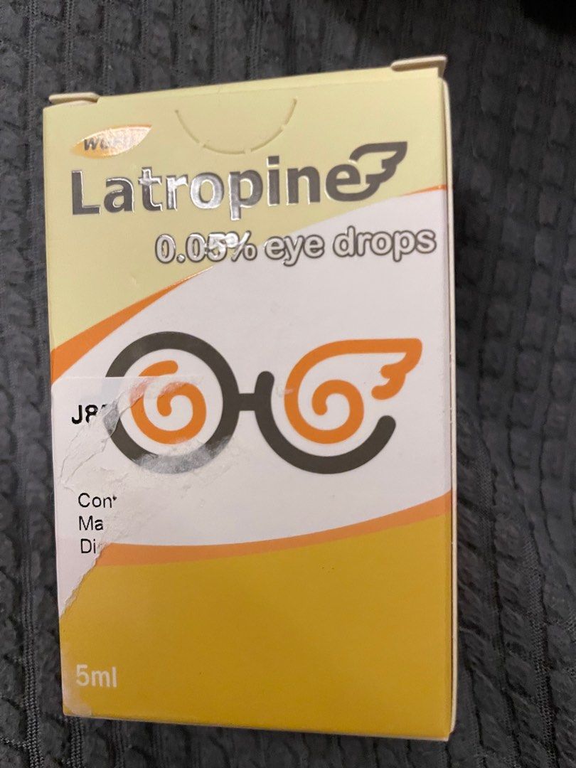 Latropine atropine eye drop 0 05 health nutrition medical supplies